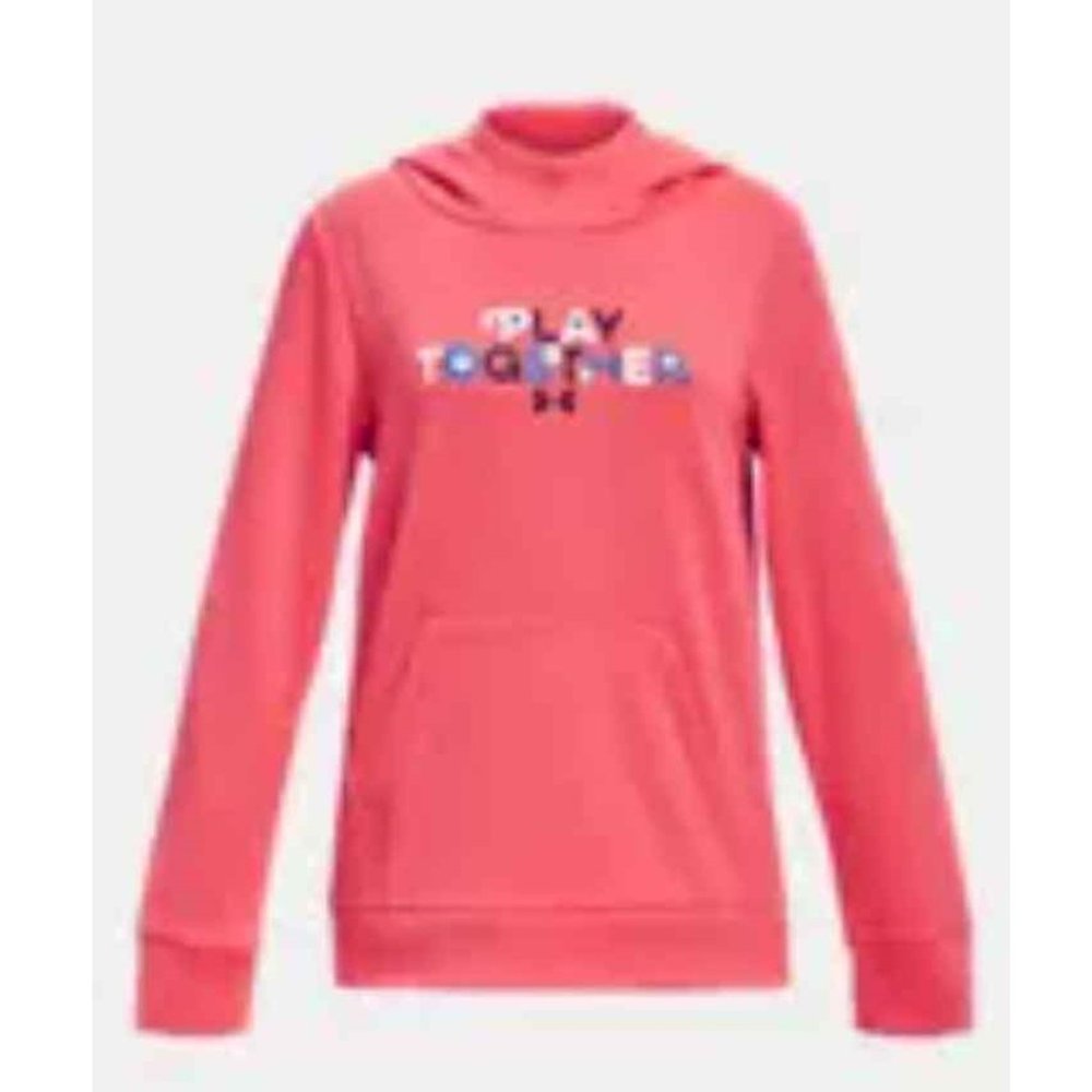 Girls' Under Armour Fleece Play Hoodie with Hood - YMD (10 - 12)